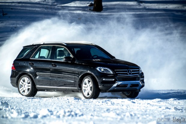 Mercedes ML: lo Special Test a Livigno