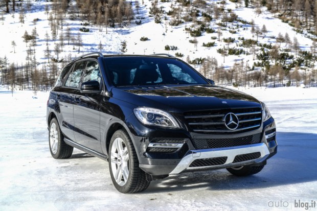 Mercedes ML: lo Special Test a Livigno