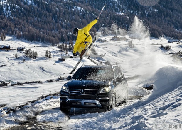 Mercedes ML: lo Special Test a Livigno