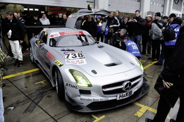 Mercedes SLS AMG GT3 al Nürburgring