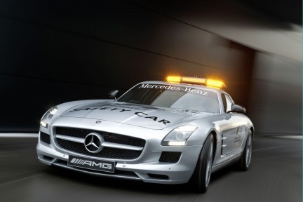 Mercedes SLS AMG Safety Car Formula 1 2010