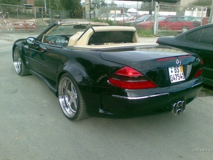 Audace tuning su Mercedes SL