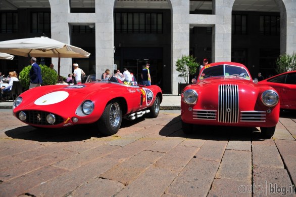 Il primo giorno della Mille Miglia 2012 ci ha portato da Brescia a Ferrara