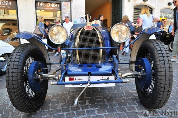 Il primo giorno della Mille Miglia 2012 ci ha portato da Brescia a Ferrara