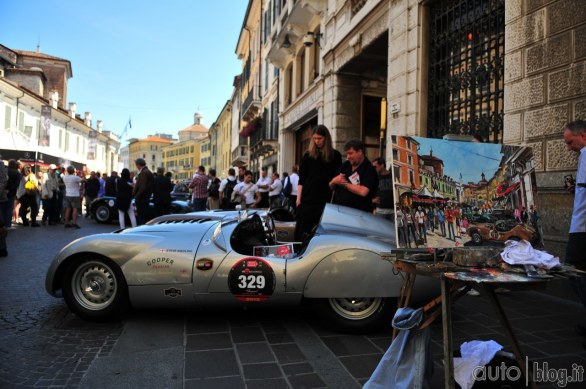 Il primo giorno della Mille Miglia 2012 ci ha portato da Brescia a Ferrara