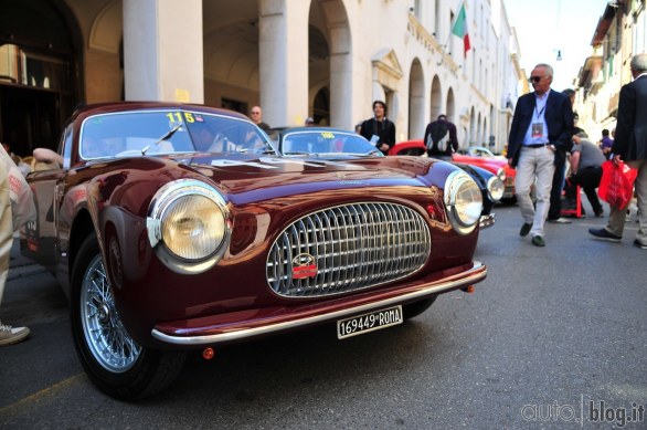 Il primo giorno della Mille Miglia 2012 ci ha portato da Brescia a Ferrara