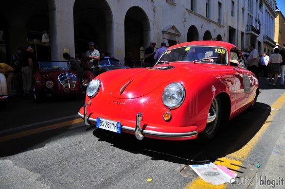 Il primo giorno della Mille Miglia 2012 ci ha portato da Brescia a Ferrara