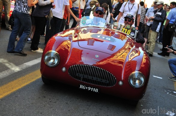 Il primo giorno della Mille Miglia 2012 ci ha portato da Brescia a Ferrara