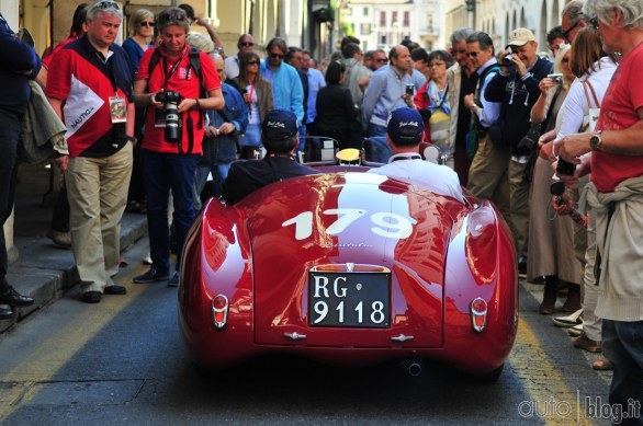 Il primo giorno della Mille Miglia 2012 ci ha portato da Brescia a Ferrara