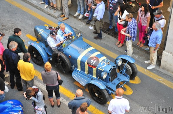 Il primo giorno della Mille Miglia 2012 ci ha portato da Brescia a Ferrara