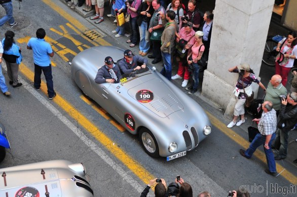 Il primo giorno della Mille Miglia 2012 ci ha portato da Brescia a Ferrara