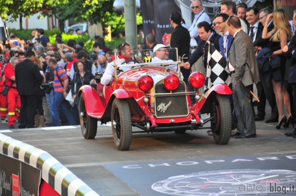 Il primo giorno della Mille Miglia 2012 ci ha portato da Brescia a Ferrara