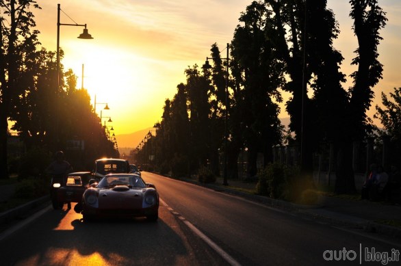 Il primo giorno della Mille Miglia 2012 ci ha portato da Brescia a Ferrara