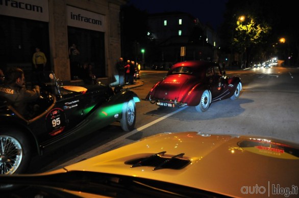 Il primo giorno della Mille Miglia 2012 ci ha portato da Brescia a Ferrara