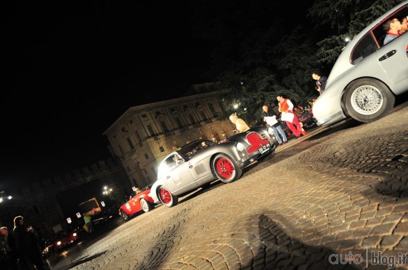 Il primo giorno della Mille Miglia 2012 ci ha portato da Brescia a Ferrara