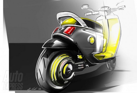 Mini E Scooter Concept