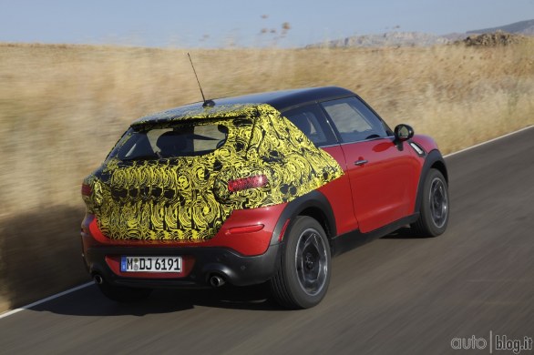 Mini Paceman: la nostra prova su strada del prototipo pre produzione del crossover 3 porte di Mini