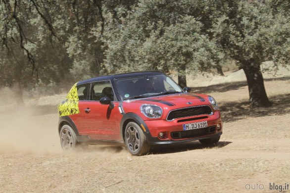 Mini Paceman: la nostra prova su strada del prototipo pre produzione del crossover 3 porte di Mini