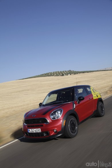 Mini Paceman: la nostra prova su strada del prototipo pre produzione del crossover 3 porte di Mini