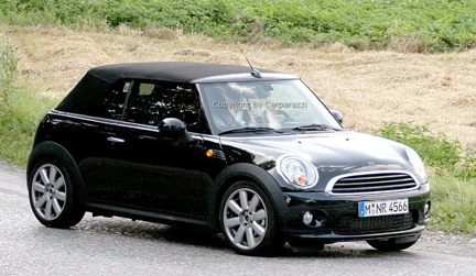Mini Cooper Cabrio Foto Spia