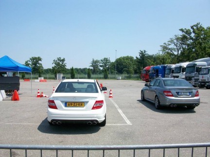Mercedes AMG ed SLR test drive