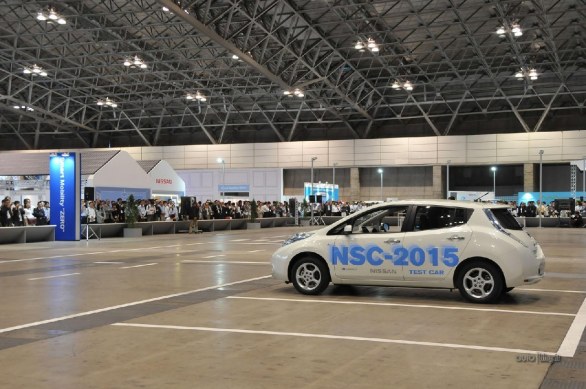 Nissan Leaf NSC-2015: l\\'autonomous car di Nissan