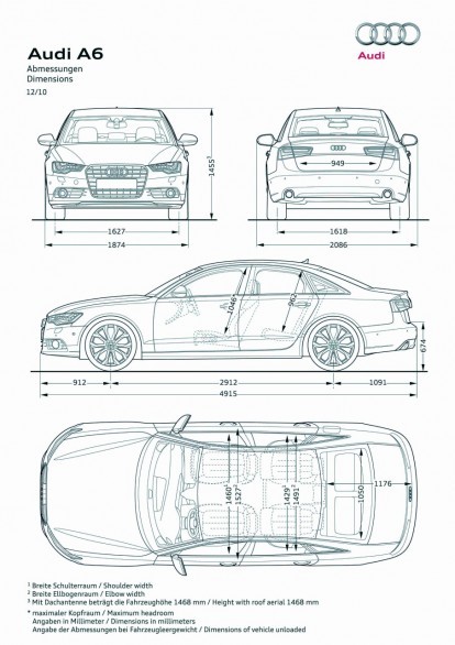 Nuova Audi A6: foto ufficiali