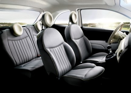 Nuova Fiat 500 - interni e dettagli
