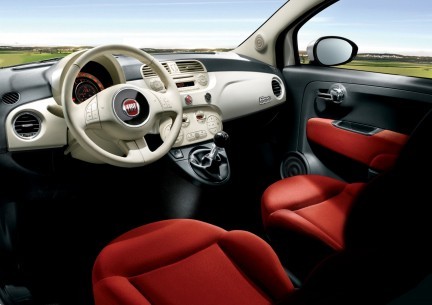 Nuova Fiat 500 - interni e dettagli