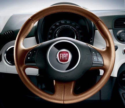 Nuova Fiat 500 - interni e dettagli