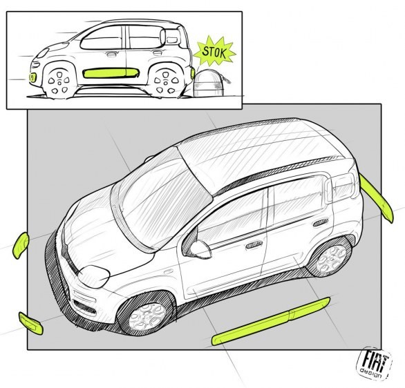 Nuova Fiat Panda 2011 Design Story