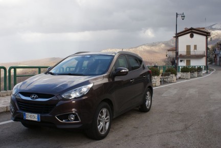 Nuova Hyundai ix35: le foto dalla prova su strada