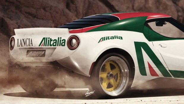 Nuova Lancia Stratos su base Alfa Romeo 4C