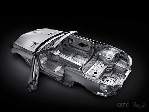 Nuova Mercedes SL Telaio Alluminio