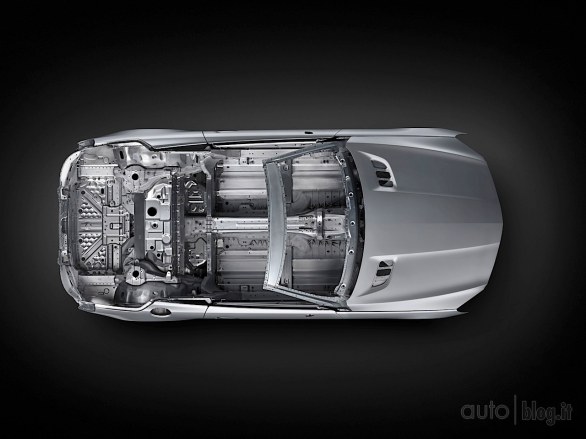 Nuova Mercedes SL Telaio Alluminio
