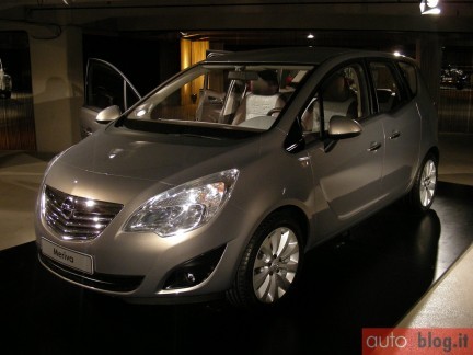 Nuova Opel Meriva: foto e dettagli in anteprima da Russelsheim