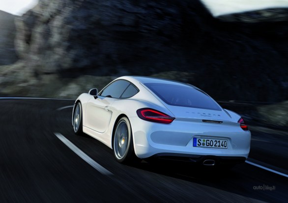 Nuova Porsche Cayman al Salone di Los Angeles 2012: più grande, leggera e veloce