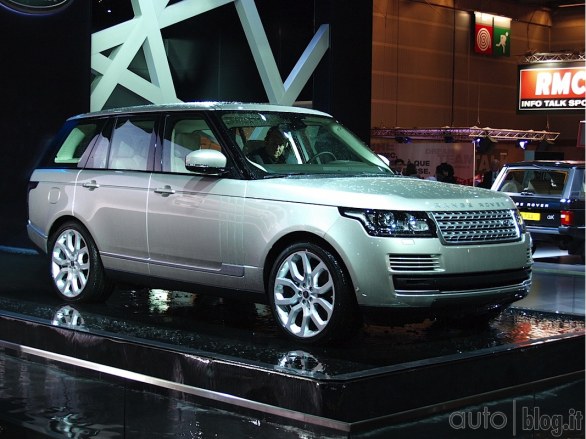Nuova Range Rover - Salone di Parigi 2012