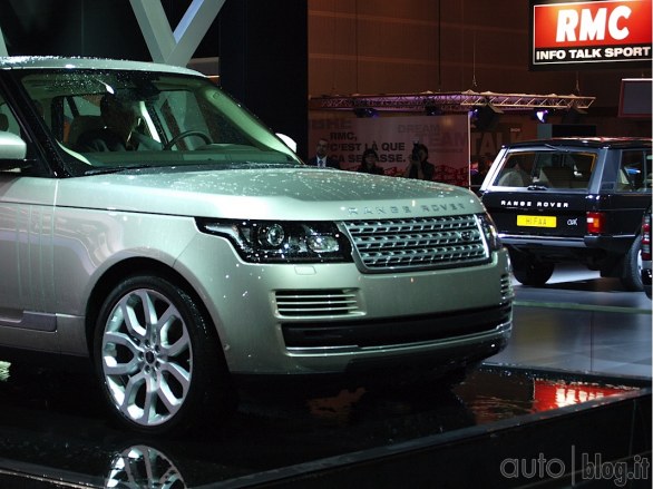 Nuova Range Rover - Salone di Parigi 2012