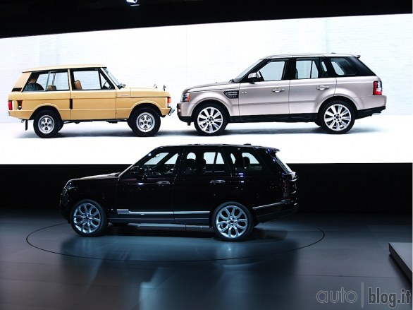 Nuova Range Rover - Salone di Parigi 2012