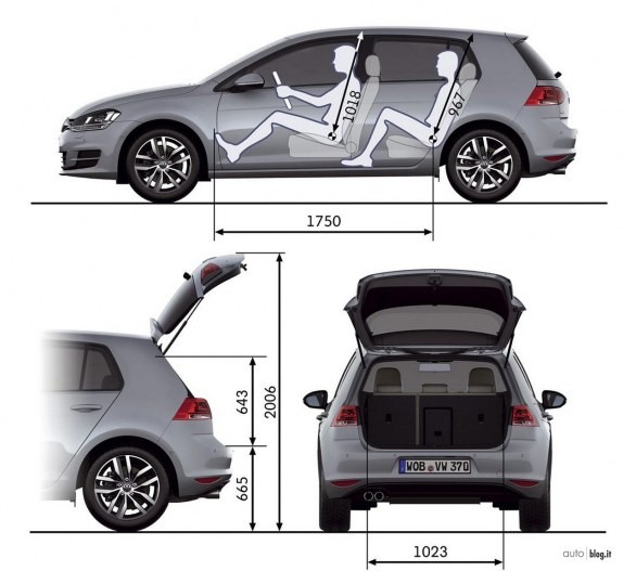 Nuova Volkswagen Golf 7