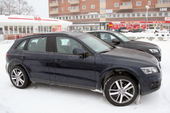 audi q6, foto spia audi q6