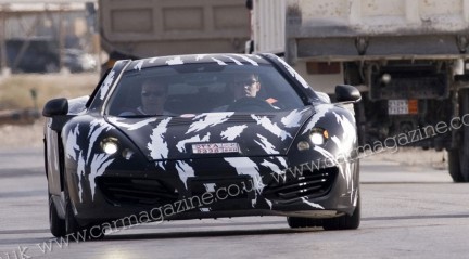 nuove foto spia McLaren P11