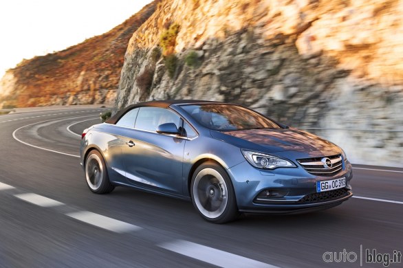 Opel presenta Cascada, cabrio media con dotazioni premium