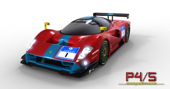 Ferrari P4/5 Competizione: Cappellari-Giovanardi-Larini-Salo l'equipaggio