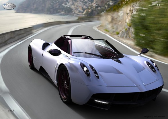 Pagani Huayra Roadster: il render di un nostro lettore