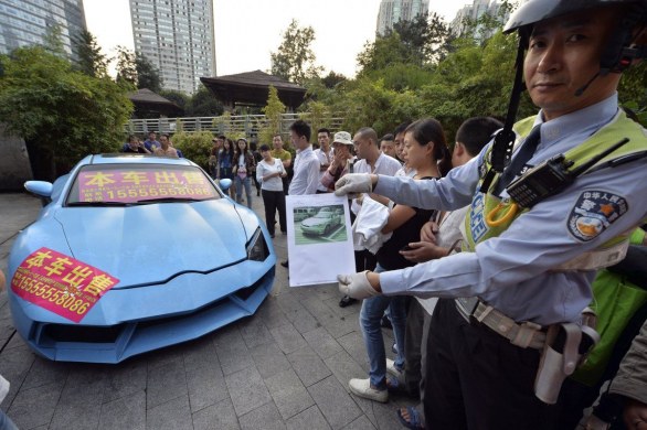 Per 12.000 euro vi potete aggiudcare un'Aventador falsa. Succede in Cina