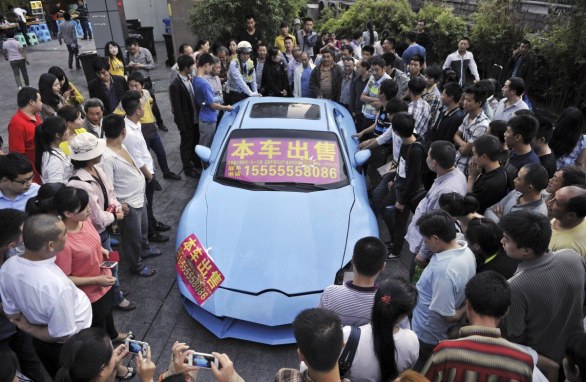 Per 12.000 euro vi potete aggiudcare un'Aventador falsa. Succede in Cina