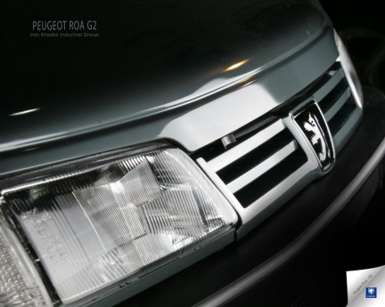 Peugeot 405, Pars e Roa