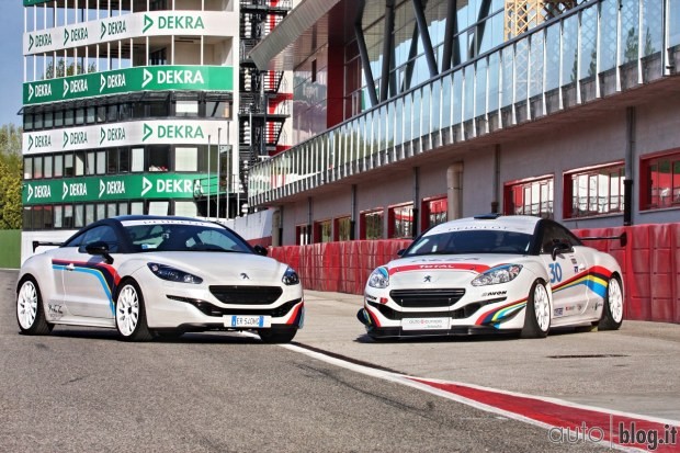 Peugeot RCZ R & RCZ Cup Test a Imola 2014